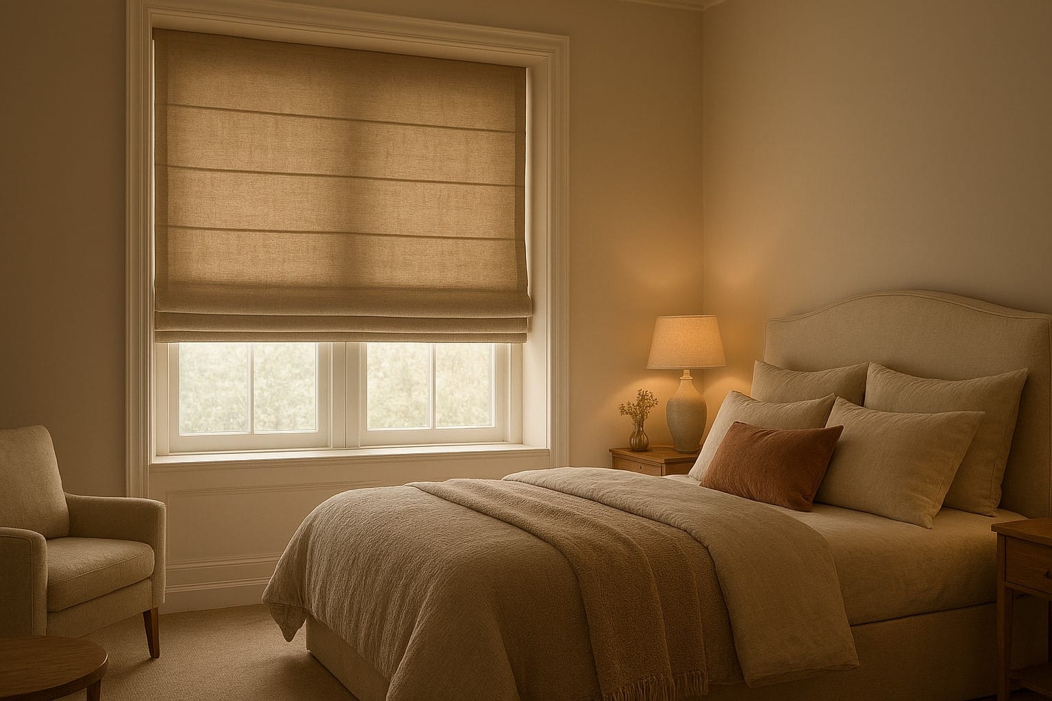 Made to measure Roman Blinds
