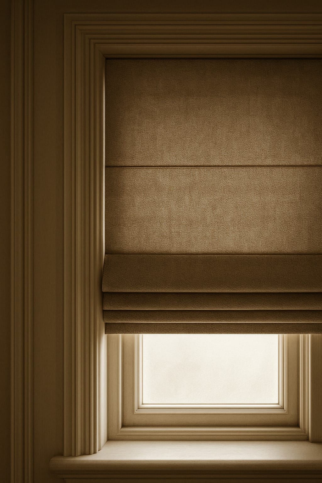 Architectural Detail with Custom Blinds