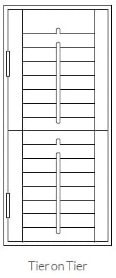 Tier-on-Tier Shutters